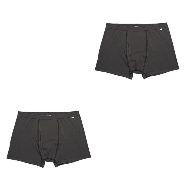 Ropa interior reutilizable Vogacara pantalones incontinentes hombres mayores Gris XXL