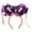 C, variant on Pompotops Halloween Colourful Tassels Headdress Rain Ball Hair Ghost Festival Party Masquerade Spider Pumpkin Wool Strip Headband