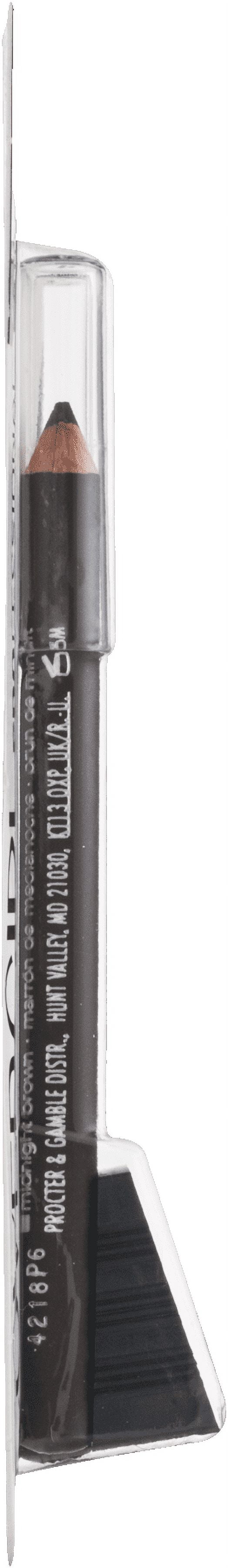 (4 pack) COVERGIRL Easy Breezy Fill + Define Eyebrow Pencil, Rich Brown