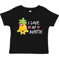 thumbnail image 3 of Inktastic I Love My Auntie with Pineapple Girls Toddler T-Shirt, 3 of 5