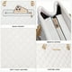 thumbnail image 5 of Bolso de hombro con cadena acolchada Montana West, blanco, 5 of 6