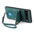 thumbnail image 7 of Feishell for Google Pixel 8 Pro, Wallet Case with Card Holder Leather Card Slots Kickstand Shockproof RFID Blocking Magnetic Clasp Protective Cover for Women Men for Google Pixel 8 Pro, Green, 7 of 7