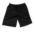 thumbnail image 6 of cllios Men's Linen Bermuda Shorts Big and Tall Casual Elastic Waist Loose Fit Summer Basic Knee Length Beach Short with Pockets, 6 of 6