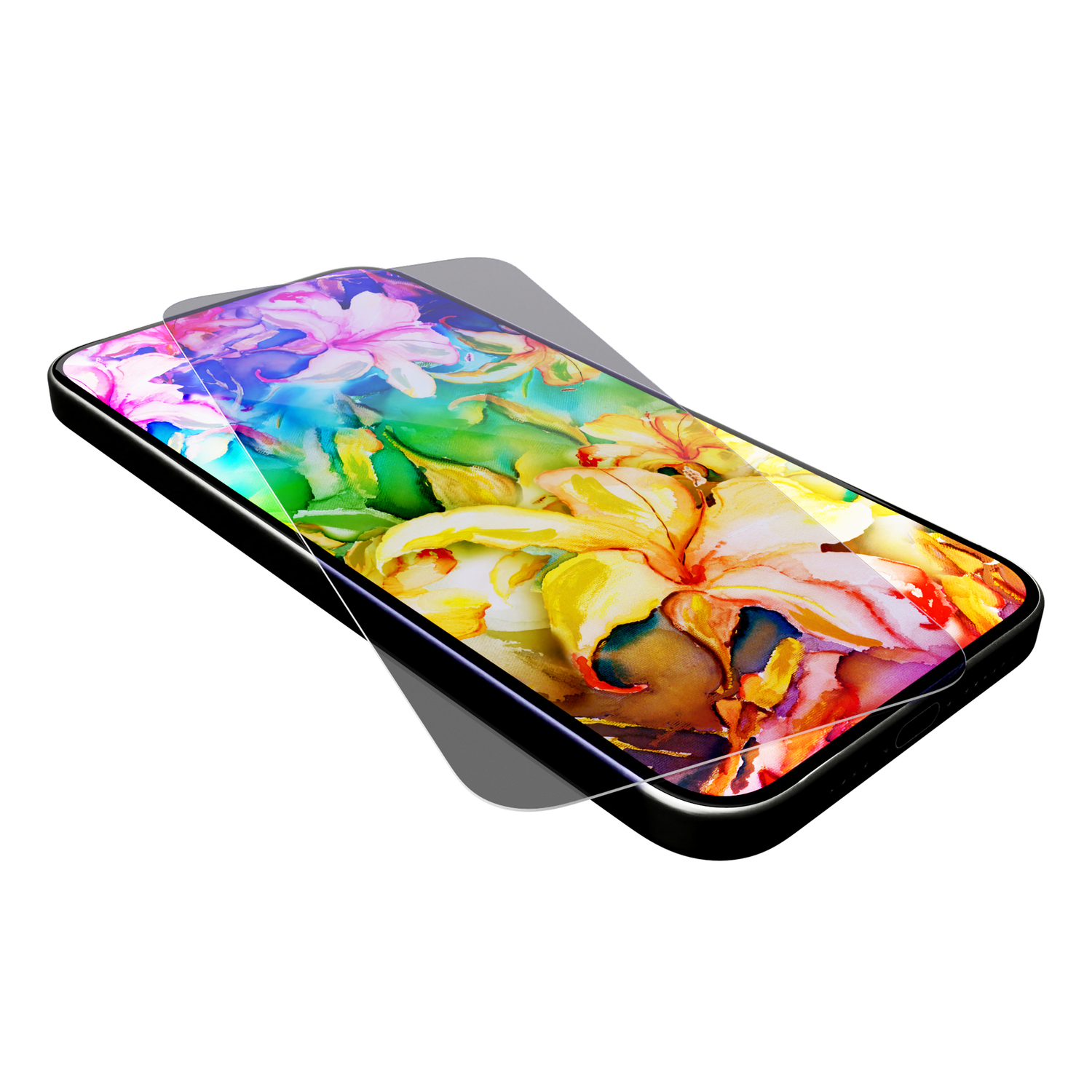 cellhelmet Tempered Glass Screen Protector with Alignment Tray and $300 Coverage for Apple iPhone 17 Pro Max, ST-123-C300