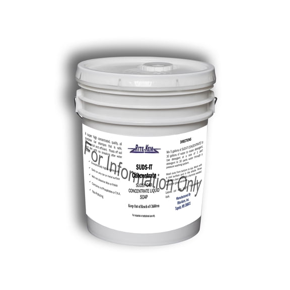 SUDS-IT CONCENTRATE, 5 GL
