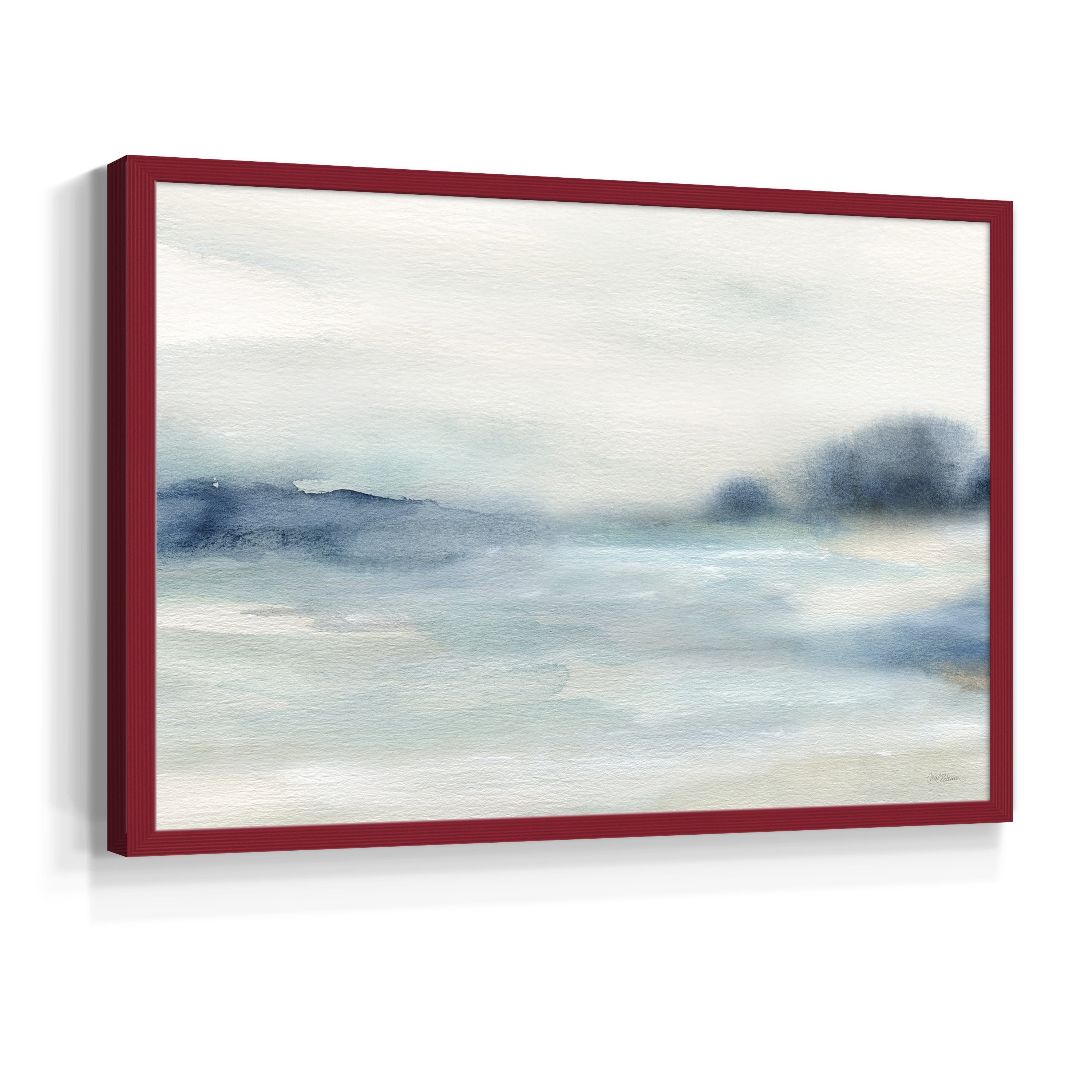 Simply Soft Morning by Carol Robinson - Restickable Framed Giclée Print