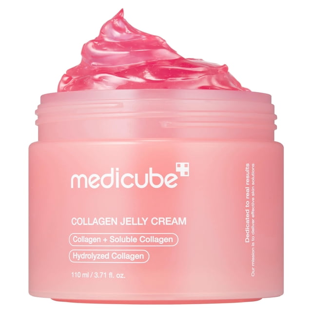 Medicube Crema de Gelatina de Colágeno- Niacinamida y Colágeno Hidrolizado Liofilizado - Aumenta La Hidratación de La Barrera de La Piel y Da Brillo 24H y Aspecto Lifa