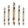 thumbnail image 1 of 3 brocas de cobalto de doble extremo. Taladro de acero, metal, hierro, ángulo de 135 °, doble borde trasero sin deslizamiento., 1 of 4
