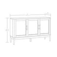 thumbnail image 3 of Better Homes & Gardens Springwood Caning Sideboard, Light Honey Finish, 3 of 9
