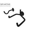 thumbnail image 2 of Wall-Mounted Detachable Wooden Guitar Hanger with Large Fork - Sturdy, Space-Saving Vertical Display Rack for Acoustic Guitars, Easy Installation Hook Included, Ideal for Music Stores & Home, 2 of 6