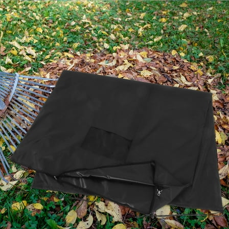 Masteelf Reusable Leaf Bag For Lawn Yard Bag Garden Tool Organizer For Yard Waste Collection And Outdoor Tool Storage Black