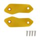 thumbnail image 1 of 2x Placas decorativas para espejos de motocicleta, de aleación de aluminio, de repuesto Oro, 1 of 8