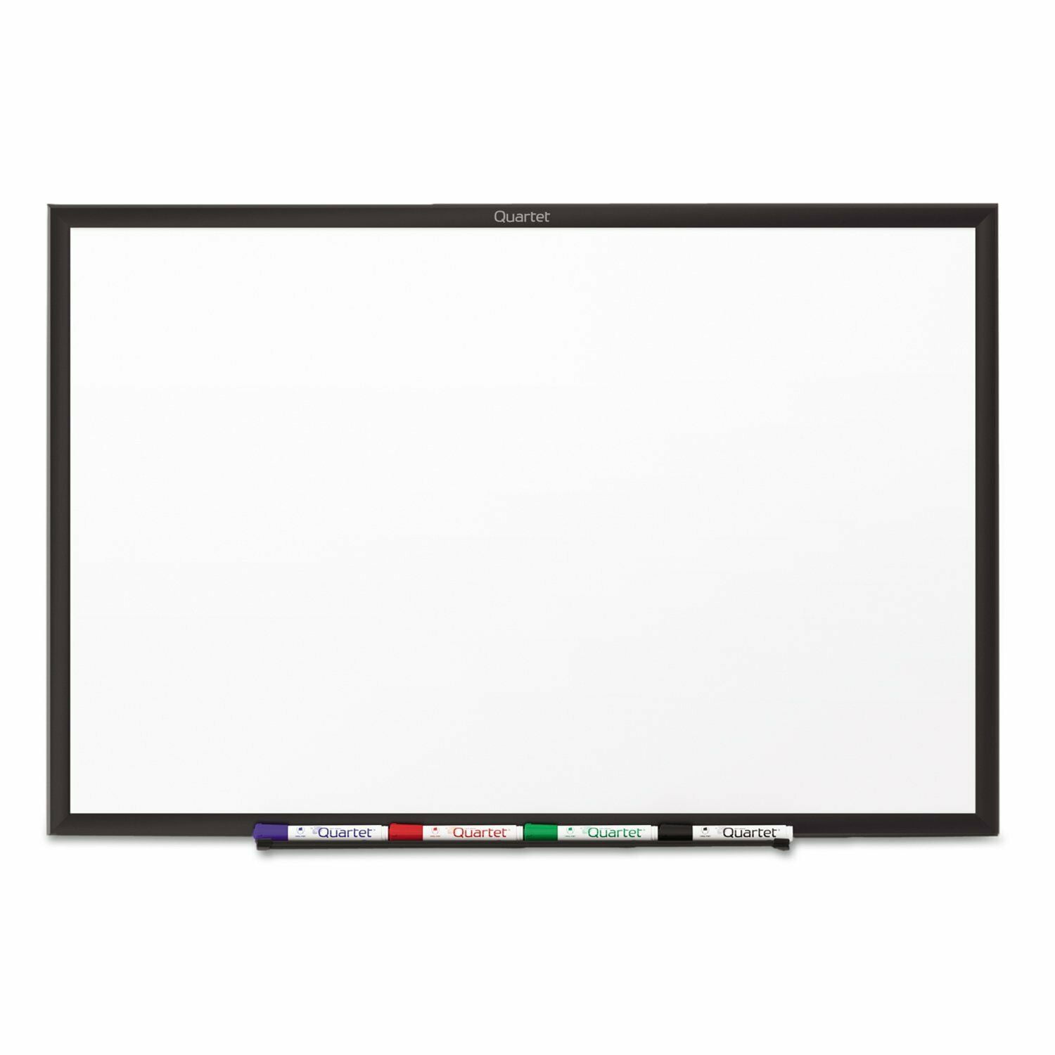 4 x 3 Aluminum Frame Dryerase Whiteboard with Fulllength Marker Tray
