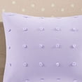 thumbnail image 4 of Ergode Cotton Jacquard Pom Pom Comforter Set - Charming and Snug Bedding for Kids, Shabby Chic Design, Machine Washable, OEKO-TEX Certified, Treatment - Includes Shams and Decorative Pillows, 4 of 5