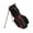 Black Charcoal Red, variant on One With Golf Xpress Plus Dark Gray Black Silver Stand Golf Bag