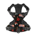 thumbnail image 4 of Lsque Fire Fighting Dog Harness, No-Pull Pet Harness with 2 Leash Clips, Adjustable Soft Padded Dog Vest with Easy Control Handle for Large Dogs-X-Large, 4 of 9
