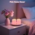 thumbnail image 6 of Large 3 Wick Flameless Candles, 4"x4" Flickering Flameless Candles with Remote & Timer, Dimmable Real Wax LED Candles Battery Operated, Electric Pillar Candles for Home Xmas Wedding Decor, 6 of 7
