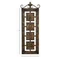 thumbnail image 3 of Decmode - "Everyday is a Gift" HOME Decor Gold Metal Wall Plaques, 13" x 39", 3 of 3