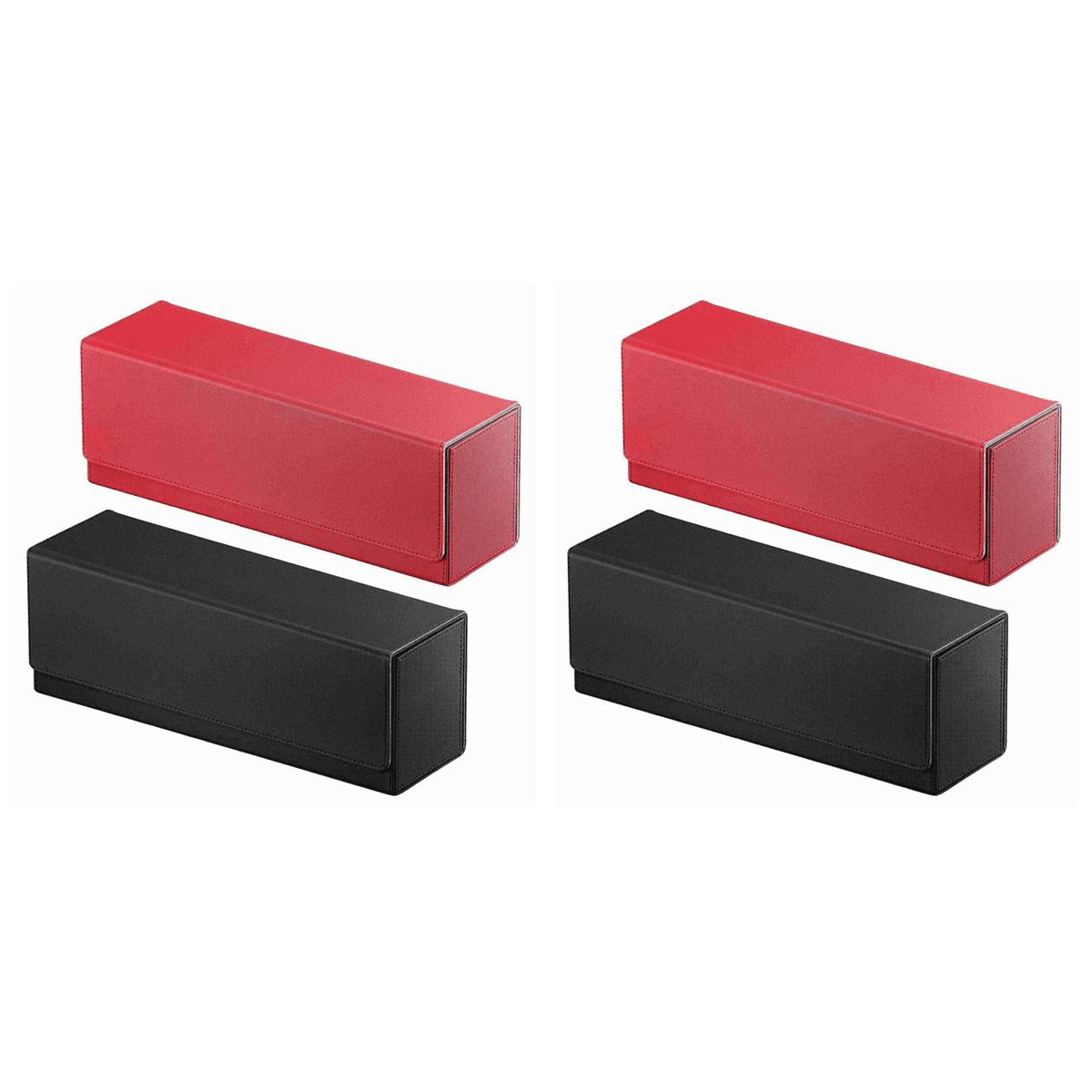 4 Pieces Card Toploader Storage, Trading Cards Holding Box for 400+ Cards Storage Boxes for