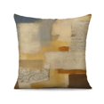 thumbnail image 2 of Contemporary Art Inspired Throw Pillow Covers, Brown Blue Abstract Oil Painting, 18x18 inches Set of 2, Stylish and Decorative for Modern Home Decor, Ideal for Bedroom, Living Room, Couch and Sofa, 2 of 7