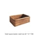 thumbnail image 2 of Yuarrent Cesta de mimbre de ratán tejida a mano, caja de almacenamiento para aperitivos y té, caja de decoración de escritorio, organizador Almacenamiento y organización del hogar S/20*14*7CM NO1, 2 of 6