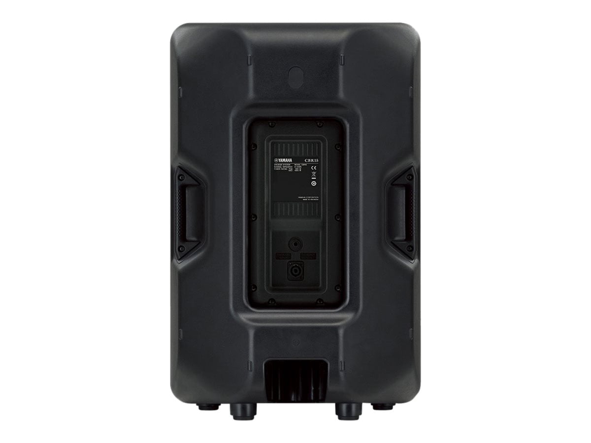 Yamaha CBR15 2-way Indoor Flyable, Pole Mount, Floor Standing, Portable, Wall Mountable, Ceiling Mountable Speaker, 500 W RMS, Black