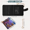 thumbnail image 3 of Small Wallet For Women Bifold Leather Pocket Coin Credit Card Holder With RFID Blocking A Cute Highland Cow, 3 of 6