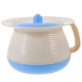 thumbnail image 1 of Chamber Pot Plastic Urine Bucket with Lid Portable Urinal Toilet Urine Bucket Bedpan Spittoon, 1 of 9