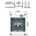 thumbnail image 7 of PV Disconnect Box DC12-240V.Circuit Breaker Solar System Isolator Switch 6-125A, 7 of 7