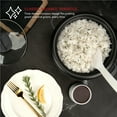 thumbnail image 4 of AROMA® 6-Cup (Cooked) / 1.5Qt. Rice & Grain Cooker, White, New, ARC-743G, 4 of 7