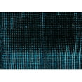 thumbnail image 1 of Ahgly Company Indoor Rectangle Abstract Turquoise Blue Modern Area Rugs, 5' x 8', 1 of 4