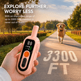 thumbnail image 5 of Shock & Vibration Dog Training Collar with Remote, 3300ft Range, Waterproof Rechargeable Electric Collar, 5 of 11