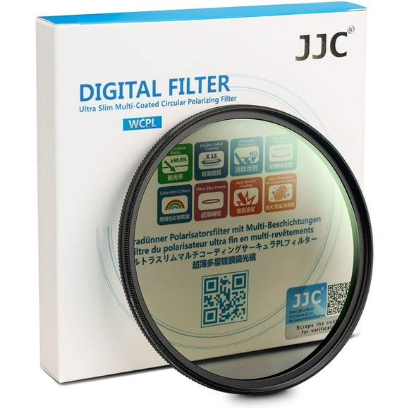 Professional 62mm Circular Polarizer Filter HD 18-Layer CPL Filter for Sony E 10-18mm f4, Nikon Z 35mm f1.8 S,