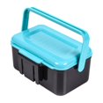 thumbnail image 1 of Contenedor portátil multifuncional para señuelos de pesca, con asa, para lombrices de tierra, caja de almacenamiento para señuelos de lombrices, 1 of 9