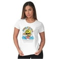 thumbnail image 4 of PACMAN Retro Never Look Back Women's T Shirt Ladies Tee Brisco Brands X, 4 of 5