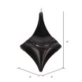 thumbnail image 2 of Vickerman MT194017D 8 Po. Ornement Candy Glitter Drop Noir, 2 of 3