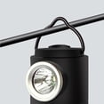 thumbnail image 2 of Mini faro linterna 2000mAh 5 modos LED tienda de campaña luz (negro + blanco), 2 of 3