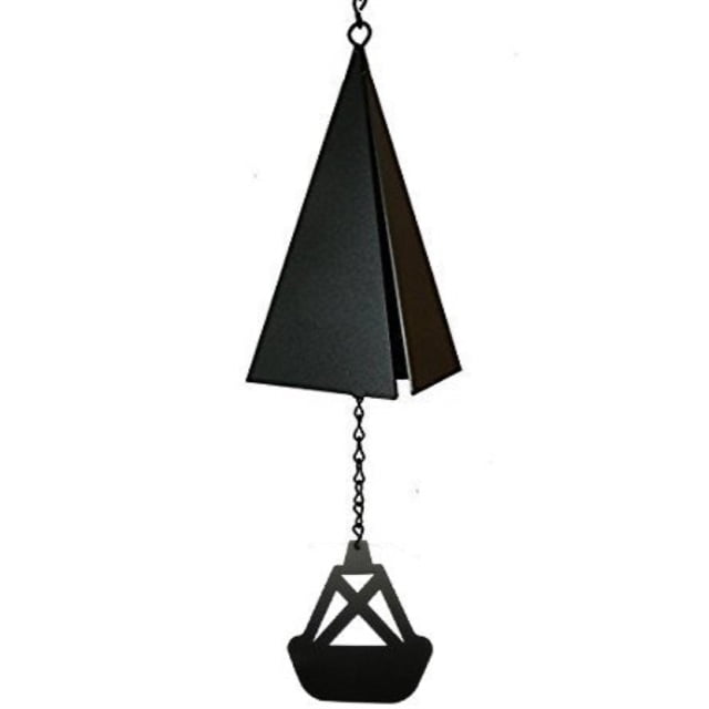 North Country Wind Bells Boothbay Harbor Bell with black triangle catcher