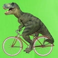 thumbnail image 3 of CafePress - Cycling Tyrannosaurus Rex Light T Shirt - Light T-Shirt - CP, 3 of 4