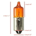 thumbnail image 3 of Motorcycle Mini Turn Signal Bulb: Super Bright, Easy To Install, 12V 21W Halogen BA9S Base For Most Motorcycles, 3 of 8