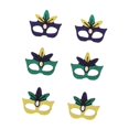 thumbnail image 4 of Juego de 6 pendientes con máscara de de carnaval, bonitos para fiesta de regalo de cumpleaños y Halloween estilo B, 4 of 8