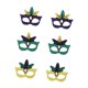 thumbnail image 5 of Juego de 6 Pendientes con Máscara de Carnaval Fernando Coloridos para Halloween Bodas Vacaciones, 5 of 8