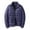 Navy, variant on JIKNTTR Mens Lightweight Packable Puffer Jacket Lightweight Puffer Down Jacket Stand Collar Thin Coats Trendy Warm Quilted Jackets Travel Warm Puffy Winter Jacket Coat