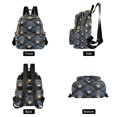 thumbnail image 4 of FORMRS Mini Backpack Purse for Women Travel Daypack Casual Shoulder Bag, Elegance Art Pattern, 4 of 7
