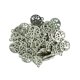 thumbnail image 5 of 50 Piezas de Joyería de árbol de La de Filigrana de Plata DIY Dijes Colgantes Hallazgos 18mm Macarena Colgante de joyería de árbol de la vida, 5 of 6