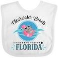 thumbnail image 3 of Inktastic Clearwater Beach Florida Trip Girls Baby Bib, 3 of 4