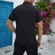 thumbnail image 4 of pstuiky Camisas de manga corta para hombre, Camiseta de manga corta con capucha y cremallera para hombre, informal, lisa, a la moda camisas casuales para hombre xxxxxl, 4 of 4