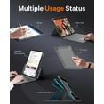 thumbnail image 4 of CHESONA for iPad Air 13 Inch (M3/2025, M2/2024) & iPad Pro 12.9 Case with Keyboard, Portrait/Landscape, Rugged Magnetic Detachable Case with 7-Color B, 4 of 8