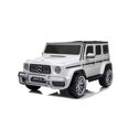 thumbnail image 1 of 24V 4x4 Mercedes G63 2 Seater Ride on Car with Parental Remote Control for 3-8 Years (White), 1 of 1