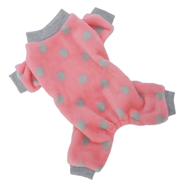 Pet Plush Pajamas, Fashionable Stretchy Dog Pajamas 4 Legged For Small Medium Dogs Cats S,M,L,XL